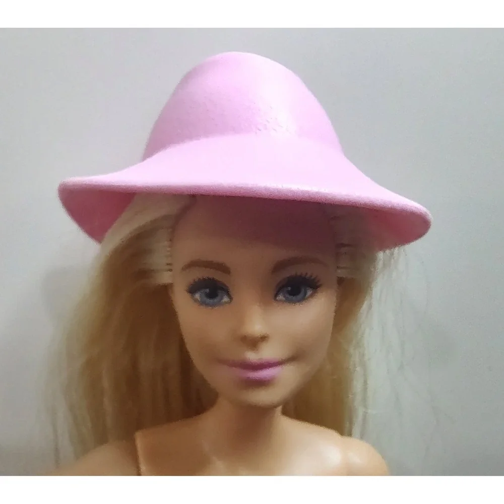 Fashion Doll Light Pink Bucket Hat Z29